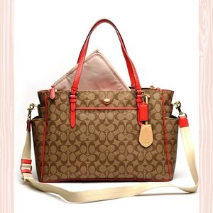 💗👜Coach Peyton Multifunction Baby Diaper Bag Tote 👜💗